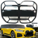 Kühlergrill Frontgrill Grill Nieren Schwarz Passend für 4er G22 G23 2020-2024