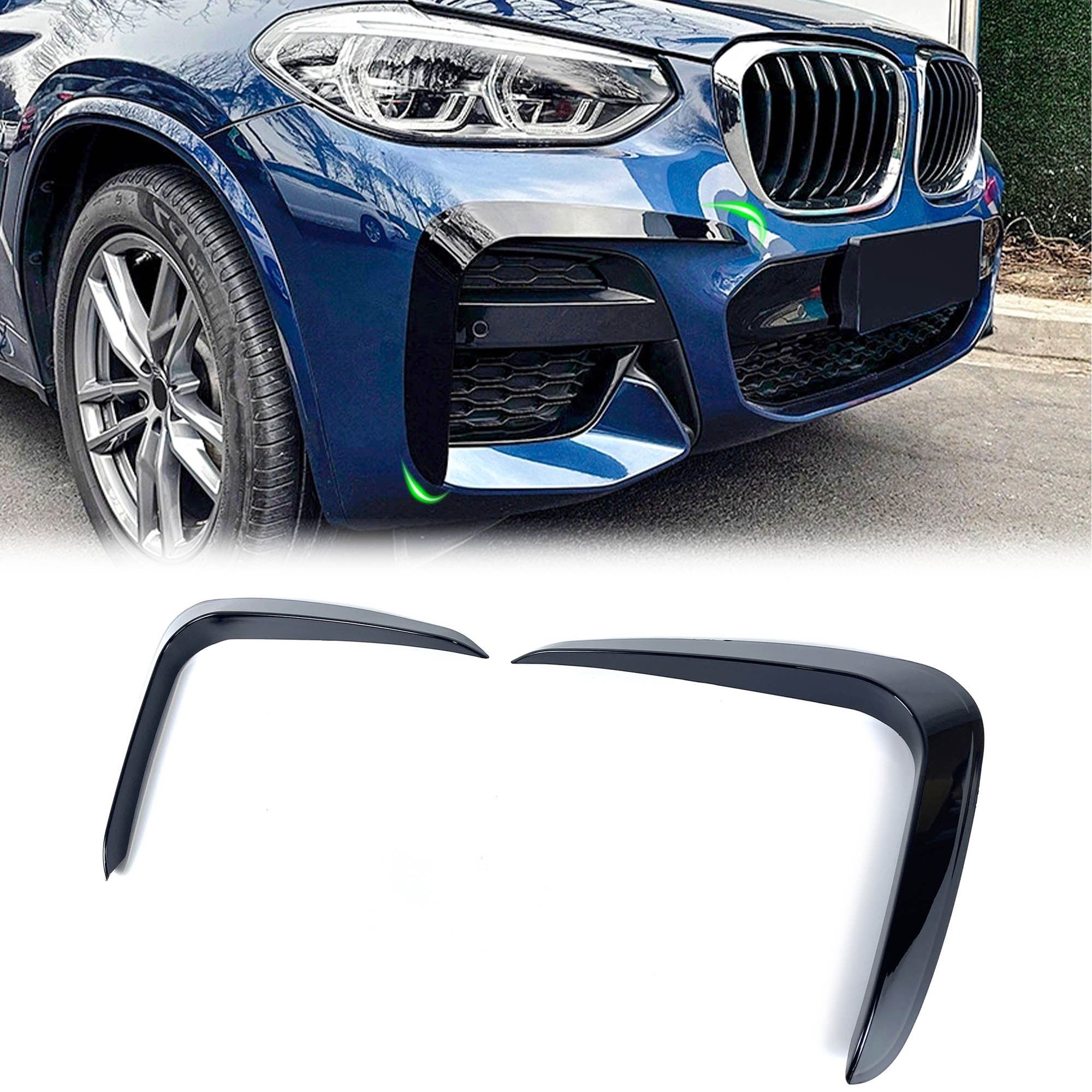 BMW Z3 Verkleidung Stoßstange Nebelscheinwerfer Abdeckung Blende