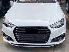 Kühlergrill Grill Frontgrill Schwarz für Audi A4 S4 B9 Limo Avant S-Line 2015-2019 Sales