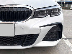 Front Spoiler Stoßstange Aero FlapsPassend für 3er G20 G21 Sport Paket 2019-2022