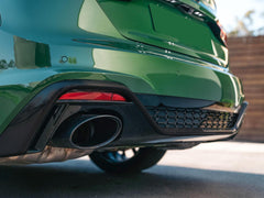 Schwarz Diffusor Heckdiffusor Auspuffblende für Audi A5 F5 S Line 2020+