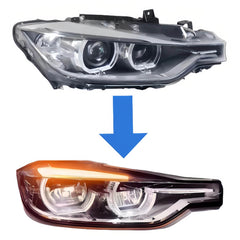 Für BMW 3er F30 13-15 HID Upgrading LED Scheinwerfer Frontscheinwerfer Direct Plug-in
