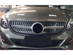 NEU Diamant Grill Kühlergrill Frontgrill Chrom für Mercedes Benz B Klasse W246 2012-2014 Vor Facelift
