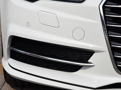 Lüftungsgitter Blenden Grill Gitter Schwarz für Audi A7 C7 4G 2014-2018 MOPF