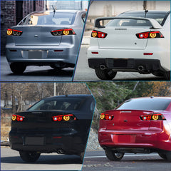 LED Rückleuchte für Mitsubishi Lancer EVO X 2008-2018 Geräuchert