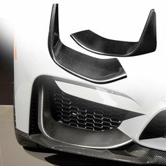 NEU Carbon Optik Front Stoßstange Splitter Spoiler Flaps Passend für F80 M3 F82 F83 M4 2014-2020