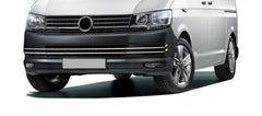 Kühlergrill Leisten für VW T6 Transporter 2015-2019 Stoßstange 6 tlg Edelstahl