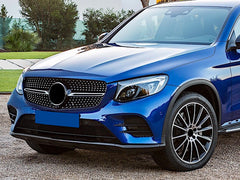 Diamantgrill Kühlergrill Front Grill für Mercedes Benz GLC X253 GLC43 AMG 2015-2019 pz143
