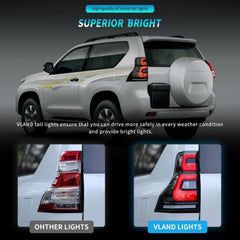 LED Rückleuchten Rücklicht Heckleuchten für Toyota Land Cruiser Prado 2010-2016