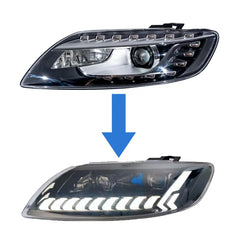 Für Audi Q7 4L 2009-2015 HID AFS Laser Scheinwerfer Licht Direct Plug-in