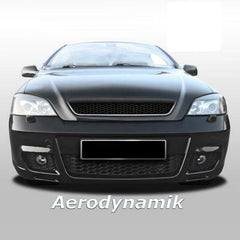 NEU Front Stoßstange mit Tagfahrlicht Nebelscheinwerfer Chrom für Opel Astra G CC T98 OPC 1998-2005