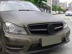 Grill Kühlergrill Frontgrill Schwarz für Mercedes C Klasse W204 C63 AMG 2007-2011