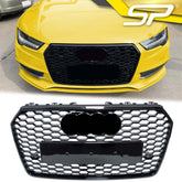 RS7 Style Schwarz Kühlergrill Wabengrill Front Grill für AUDI A7 C7 4G S-Line S7 2014-2018 fg46 Sales