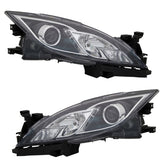 NEU Halogen Front Scheinwerfer Set für Mazda 6 GH 2007-2010 H9 H11 mit E-Prüfzeichen