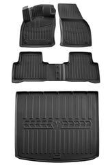 NEU Gummimatten Fußmatten Kofferraumwanne für VW Touran 2 5T 2015-2024