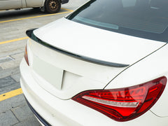 Heckspoiler Hecklippe Schwarz Spoiler für Mercedes Benz CLA C117 W117 CLA 45 AMG