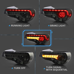 NEU LED Rücklicht Rückleuchten für Toyota 86 GT86 Subaru BRZ Scion FR-S 2012-2020