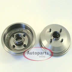 NEU 203mm Bremstrommel ABS Ringe Radlager Bremsbacken hinten für Ford Fusion 2002-2012