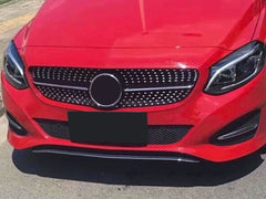 NEU Diamant Grill Kühlergrill Frontgrill Chrom für Mercedes Benz B Klasse W246 2012-2014 Vor Facelift