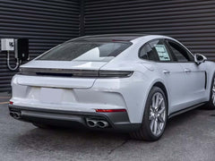 Silber Auspuffblenden Endrohre für Porsche Panamera 971 972 16-24