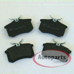 NEU 245mm Bremsen Set ABS Ringe Radlager eingepresst hinten für Audi A4 B5 1994-2001