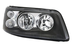 NUE Scheinwerfer Set Schwarz mit Doppellinsen für VW T5 Bus Multivan 2003-2009 H1 H7 mit E-Prüfzeichen