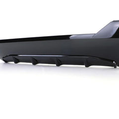 440i Optik Heck Diffusor + Auspuffblenden Schwarz Passend für 4er G22 G23 420i 420d 430i 430d 2020+