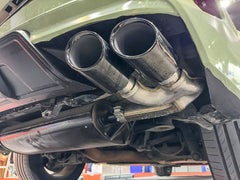 Auspuffblenden Doppelrohr Endrohre Schwarz Passend für BMW X5 G05 X6 G06 X7 G07 40i 2018+ et44