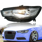 Links Scheinwerfer für Audi A6 4G C7 2010-2014 D3S Xenon H7 Kurvenlicht