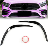 Aero Flaps Flics vorne Stoßstange Flossen für Mercedes Benz A Kl. W177 V177 AMG Line ab 2018