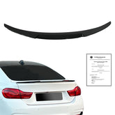 Heckspoiler Spoilerlippe SCHWARZ GLANZ mit ABE für BMW 4er F36 Gran Coupe 13-21