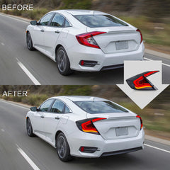 LED Rückleuchten Rücklicht Heckleuchten für Honda Civic Limousine 2016–2020