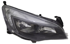 NEU Scheinwerfer links / rechts Schwarz für Opel Astra J 2012-2015 H7 mit E-Prüfzeichen