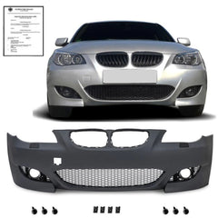 NEU Front Stoßstange Passend für 5er E60 E61 Limousine Touring 2003-2007 mit ABE