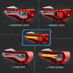 NEU LED Rückleuchten Hecklicht für Toyota 86 GT86 Subaru BRZ Scion FR-S 2013-2020
