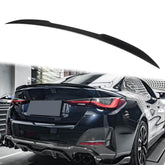 Carbon Fiber Heck Spoiler Spoilerlippe Passend für 4er G26 420d 480i Gran Coupe 2021+