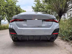Diffusor Heckdiffusor Schwarz Passend für 4er G26 Gran Coupe Sport Paket 2021+