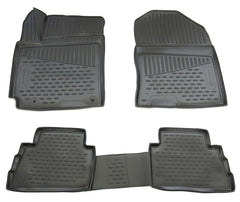 NEU Gummifußmatten Kofferraumwanne Fußmatten Set für Hyundai Kona 2017-2024