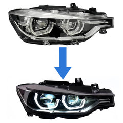 Für BMW 3er F35 16-19 LED Upgrading Laser Lens Scheinwerfer Frontscheinwerfer Direct Plug-in