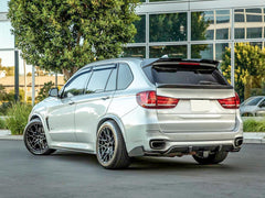 Diffusor Heckdiffusor Heckschürze Schwarz für BMW X5 F15 mit M-Sport Paket 2013-2018 di89