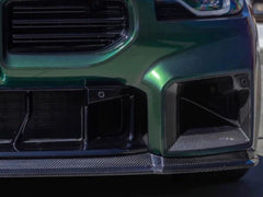 NEU Lüftungsgitter Front Stoßstange Lufteinlässe Gitter 100% Carbon Passend für M2 G87 2022-2024