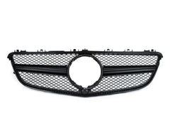Front Grill Kühlergrill Schwarz für Mercedes Benz E Kl. C207 A207 2013-2016 Facelift