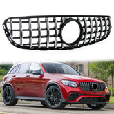 Kühlergrill Frontgrill Grill für Mercedes GLC X253 Coupe C253 SUV 2015 2016 2017 2018 2019