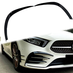 Aero Flaps Flics vorne Stoßstange Flossen für Mercedes Benz A Kl. W177 V177 AMG Line ab 2018