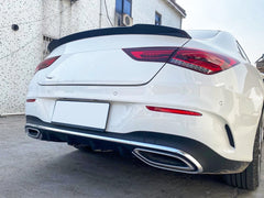Spoiler Heckspoiler Schwarz Glanz für Mercedes CLA C118 2019 2020 2021 2022 sp68