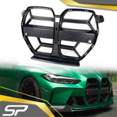 Kühlergrill Frontgrill Grill Carbon Optik für BMW G80 M3 G82 G83 M4 2020+
