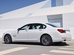 NEU Sport Optik Auspuffblenden Endrohr Auspuff Chrom Passend für 7er F01 F02 08-15 et239