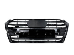 Schwarz Grill Kühlergrill Frontgrill für AUDI A5 F5 S5 2016-2019 vor MOPF fg329