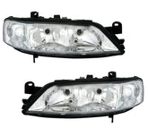 NEU Halogen Scheinwerfer Set für Opel Vectra B Facelift 1999-2002 H7 mit E-Prüfzeichen
