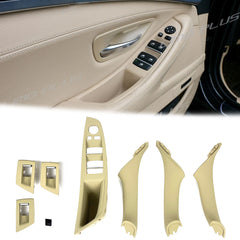 Beige Innentürgriff Verkleidungssatz + Tasten Rahmen Passend für 5er F10 F11 F18 M5 2010-2016 it36